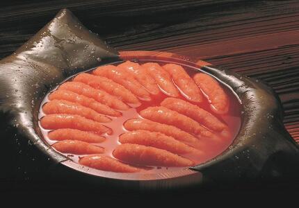 まつ本 無着色辛子明太子 伝承極味 800g