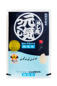 CE-067_令和7年米〈無洗米〉 金のめし丸元気つくし 5Kg(1袋)
