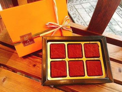 サBA-015口どけ生チョコ6個入り×3箱【洋菓子工房クリクリ】