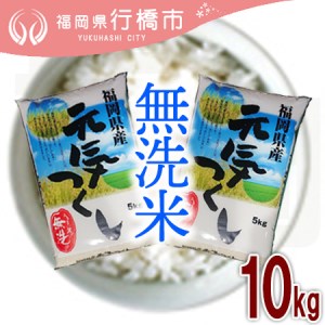 AF-008 福岡県産元気つくし【無洗米】10kg