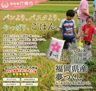 AF-015 福岡県産夢つくし【研ぐお米】5kg