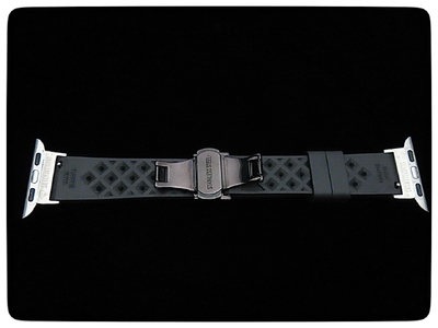 CN Apple Watch専用シルバー製チャーム sevenstoneBlack