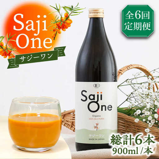 【全6回定期便】サジー ジュースが毎月届く！SajiOneオーガニック（1本）《豊前市》【ハウスボトラーズ】 [VAX026]