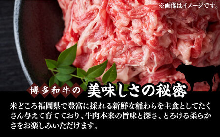 【全6回定期便】【訳あり】博多和牛切り落とし 1.5kg(500g×3p）《豊前市》【MEAT PLUS】肉 お肉 牛肉 赤身 [VBB056]