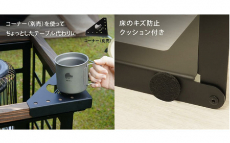 M.O.L ストーブガード S MOL-X401 ホワイト 《豊前市》【ミナト電機工業株式会社】　ストーブ ガード 柵 [VBZ020]