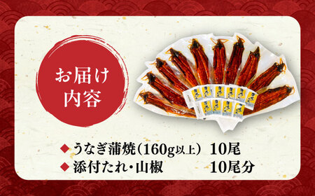 福岡県産うなぎ蒲焼 大10尾[VAD026] 鰻 ウナギ