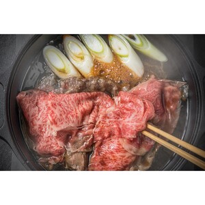 訳あり！博多和牛しゃぶしゃぶすき焼き用（肩ロース肉・肩バラ肉・モモ肉）700ｇ【014-0036】