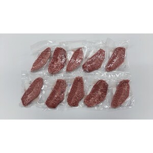 【厳選希少部位】【A4～A5】博多和牛ミスジステーキ約1kg（100g×10p）【014-0056】