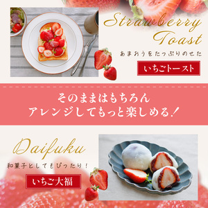 フルーツソムリエが選んだ福岡産【春】あまおう4パック【011-0073】