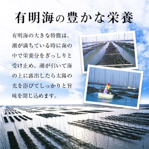 福岡有明のり]有明海苔 味海苔 大丸ボトル 8切80枚 8本セット【015