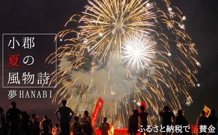 【8月10日】伝統の花火大会を継続したい 夢HANABI 2019 協賛金