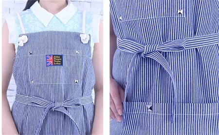 エプロン ヒッコリーエプロン Mサイズ 衣類 キッチン ラブリーグレイス 