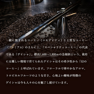 定期便 6ヶ月 世界最高峰 珈琲の一つ ゲイシャ (豆) 100g×2 ポスト投函 珈琲 コーヒー 6回 お楽しみ Morrow珈琲 