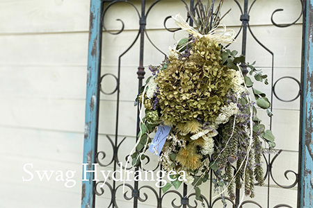 4回 定期便 季節のインテリアドライフラワー花束アレンジ ミモザ スモークツリー 紫陽花 クリスマス 大 福岡県小郡市 ふるさと納税サイト ふるなび