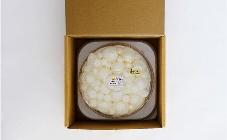 【低糖質】手作り　シンプルデコレーション大豆粉ケーキ 