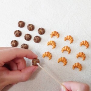 インテリア 本物そっくり!かわいい ミニチュア パン屋さん セット 雑貨