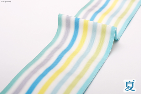 復刻版 伊達締め なないろ 【夏】 / 西村織物 / 福岡県 筑紫野市 [21760600]