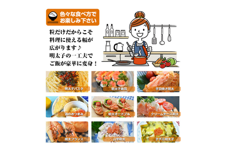 辛子明太子 バラコ つぶっこ 500g [博多ふくいち 福岡県 筑紫野市 21760821]