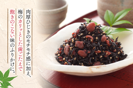 秘密のケンミンSHOW極で紹介！ 梅の実ひじき 150g 4個 セット 計600g [十二堂 福岡県 筑紫野市 21761295]