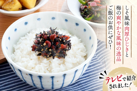 秘密のケンミンSHOW極で紹介！梅の実ひじき 150g 2個 セット 計300g [十二堂 福岡県 筑紫野市 21761070]