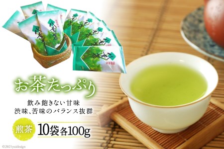 お茶たっぷり１０袋セット [福岡県 筑紫野市 20005]