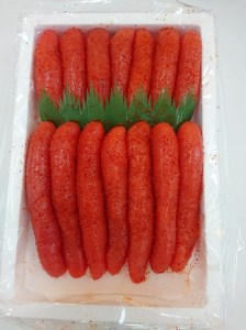 【メイコウフーズ】辛子明太子（1本物）1kg [福岡県 筑紫野市 10075]