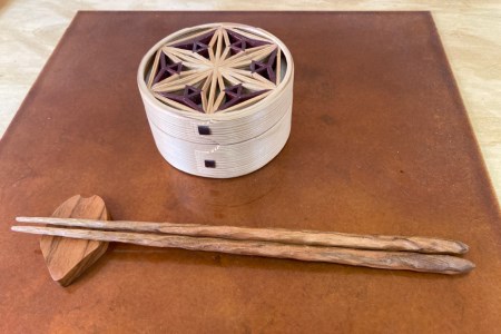 厄除桜 桜の箸置き 5個セット [トポスデザイン 福岡県 筑紫野市 21760047]