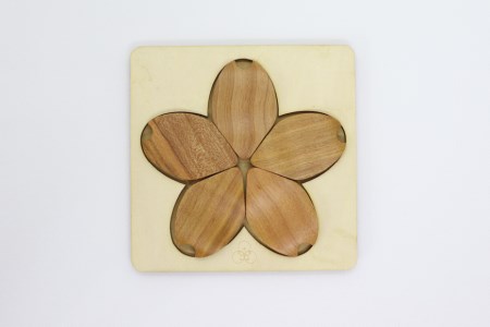 厄除桜 桜の箸置き 5個セット [トポスデザイン 福岡県 筑紫野市 21760047]