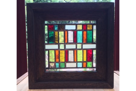 ステンドグラス【短冊】 [スタジオバチ 福岡県 筑紫野市 21760066]