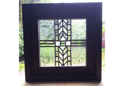 ステンドグラス【結露十字】 [スタジオバチ 福岡県 筑紫野市 21760067]