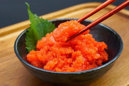 辛子明太子 切子 550g×2パック 計1.1kg メイコウフーズ 冷凍 訳あり 切れ子 家庭用 [古賀商店 福岡県 筑紫野市 21760209]