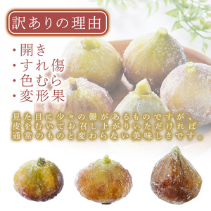 ＜不揃い・訳あり＞ 冷凍いちじく博多 とよみつひめ (計約1kg) 冷凍 いちじく イチジク フルーツ 果物 くだもの 福岡限定 オリジナルブランド＜離島配送不可＞ 【ksg1756】【農産物直売所ほたるの里】