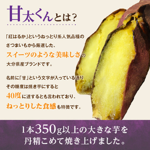 冷凍焼き芋「甘太くん」18本　6.3kg_ 紅はるか から厳選 1本350g以上の大きな 芋 小分け 真空パック ふるさと納税 さつまいも 冷凍焼き芋 やきいも 焼きいも _【配送不可地域：離島】【1107181】
