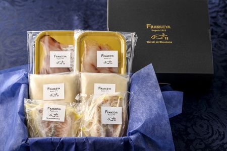 フレンチ気分！カルパッチョ・スープ・鯛の白ワイン蒸しのセット【FRANCEYA】_HA1483