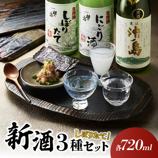 蔵元直送！しぼりたて新酒セット【勝屋酒造】_HA1373