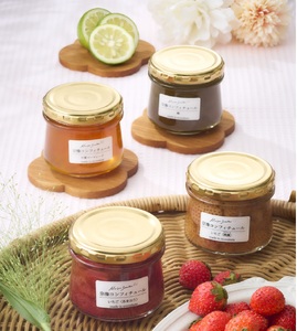 【一週間以内に発送】宗像コンフィチュールセット〈あまおう・季節のコンフィチュール〉【メゾンスワロー】_HA1369