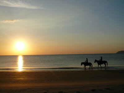 ビーチ乗馬体験チケット【カナディアンキャンプ乗馬クラブ】_HA1656