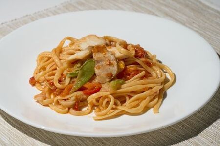 しまふぐトマトソースパスタ(3個セット)【宗像漁協】_HA1727