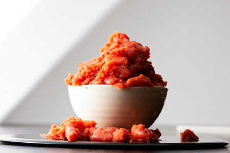 【訳あり!】無着色辛子明太子(切子)500g【株式会社木村食品】_HA1752