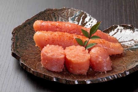 【訳あり!】無着色辛子明太子(切子)500g【株式会社木村食品】_HA1752