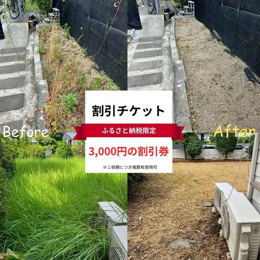 宗像市 清掃 掃除代行 3,000円割引チケット 草刈り 剪定 お墓 窓拭き 家事代行【株式会社T-challenge】_HA1713