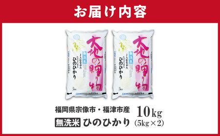 【令和7年産】わがまち育ち 無洗米 ひのひかり 10kg_HA1961 米 白米