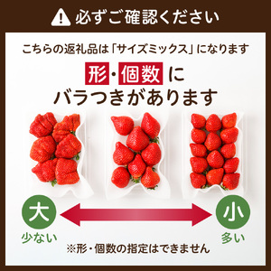 【アフター保証】どこよりも早くお届け!12月発送「博多あまおう」約280g×4パック【ほたるの里】_HA0502