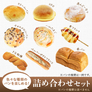 宗像産米粉使用!もちもち米粉パン10個【JAむなかた 米粉パン工房「姫の穂」】_HA0641