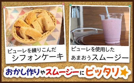 冷凍「博多あまおうピューレ」1kg【JAほたるの里】_HA1044