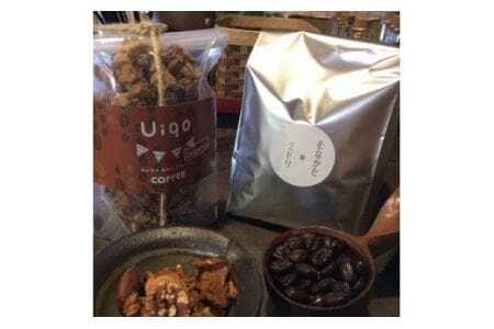 「カフェインレスコーヒーとグラノーラ」セット【ハナウタコーヒー】_HA1146