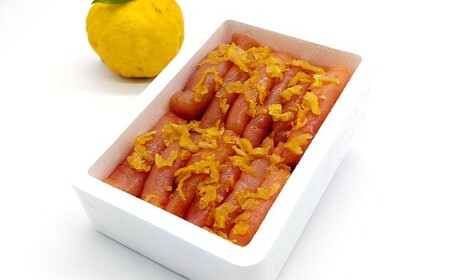 【訳あり】 辛子明太子 ゆず皮入り 切大 500g からしめんたいこ 明太子 明太 魚卵 すけそうだら 柚子 ゆず 切子 冷凍