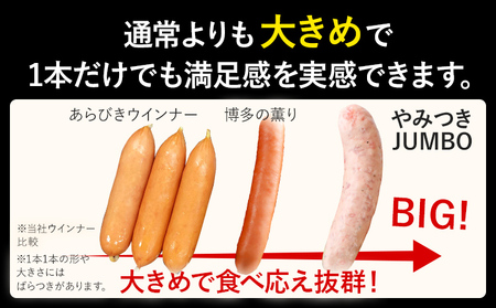 ソーセージ やみつきJUMBO ポークフランク 1kg ソーセージ