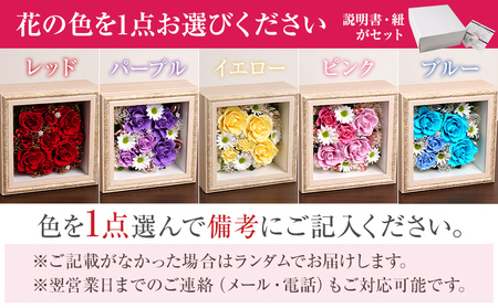 フレームアレンジ 正方形 5色 メッセージカード ギフト プレゼント お祝い 母の日 父の日 敬老の日 還暦 古希 喜寿 傘寿 米寿 卒寿 長寿祝い 開店祝い 新築祝い 花 おしゃれ インテリア 贈り物 赤 紫 黄 ピンク 青