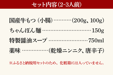 特選「鶏家」もつ鍋セット（2～3人前） ふるさと納税用セット モツ鍋 牛ホルモン もつなべ ホルモン鍋 牛モツ モツ もつ鍋 博多もつ鍋 牛もつ鍋 鍋セット 冷凍 送料無料